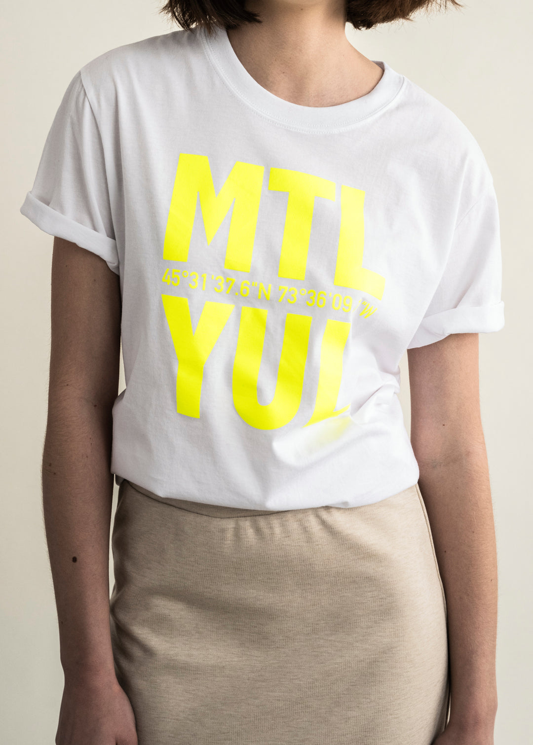 T-shirt Imprimé - MTL/YUL x C'est beau