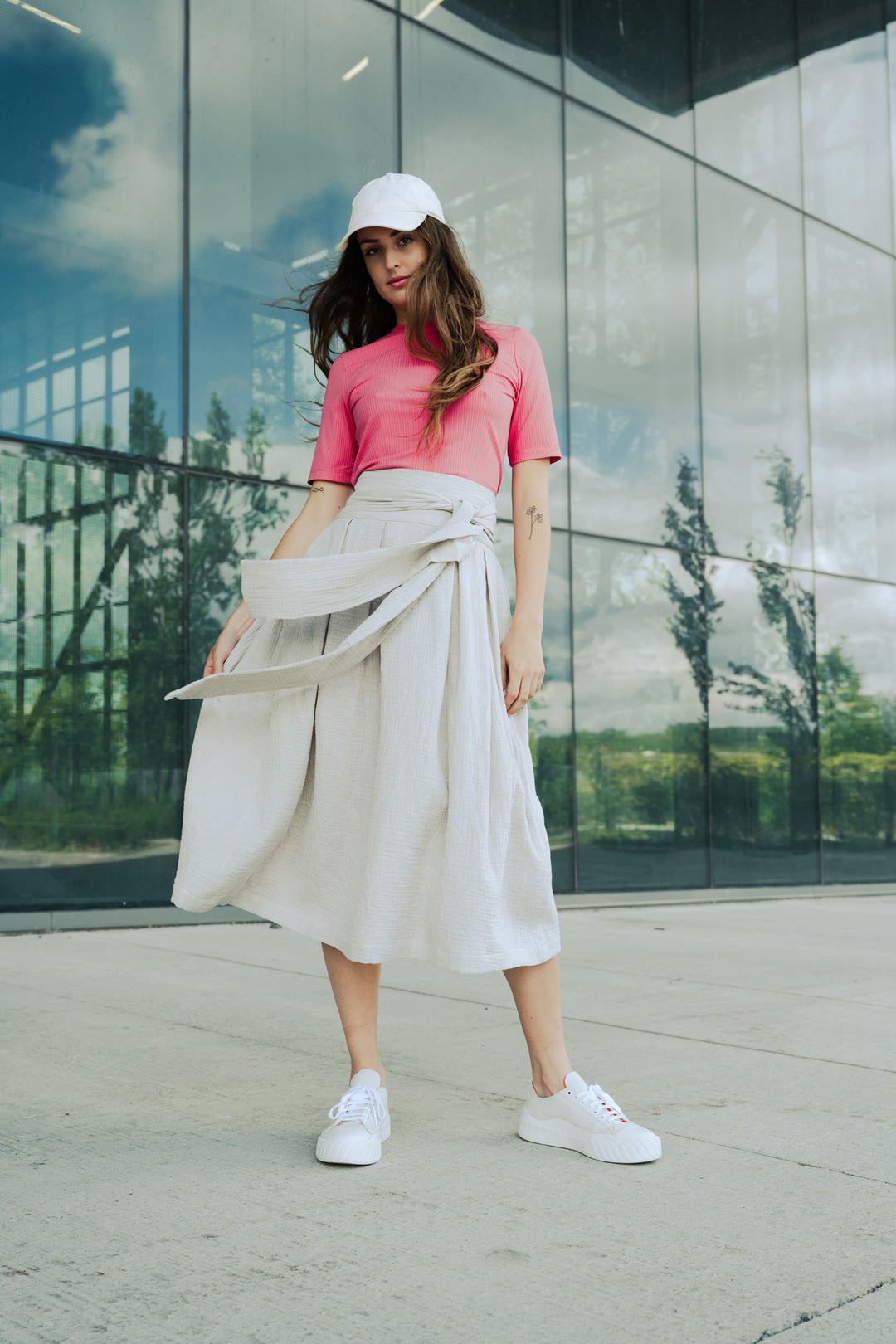 Paloma Belted Skirt