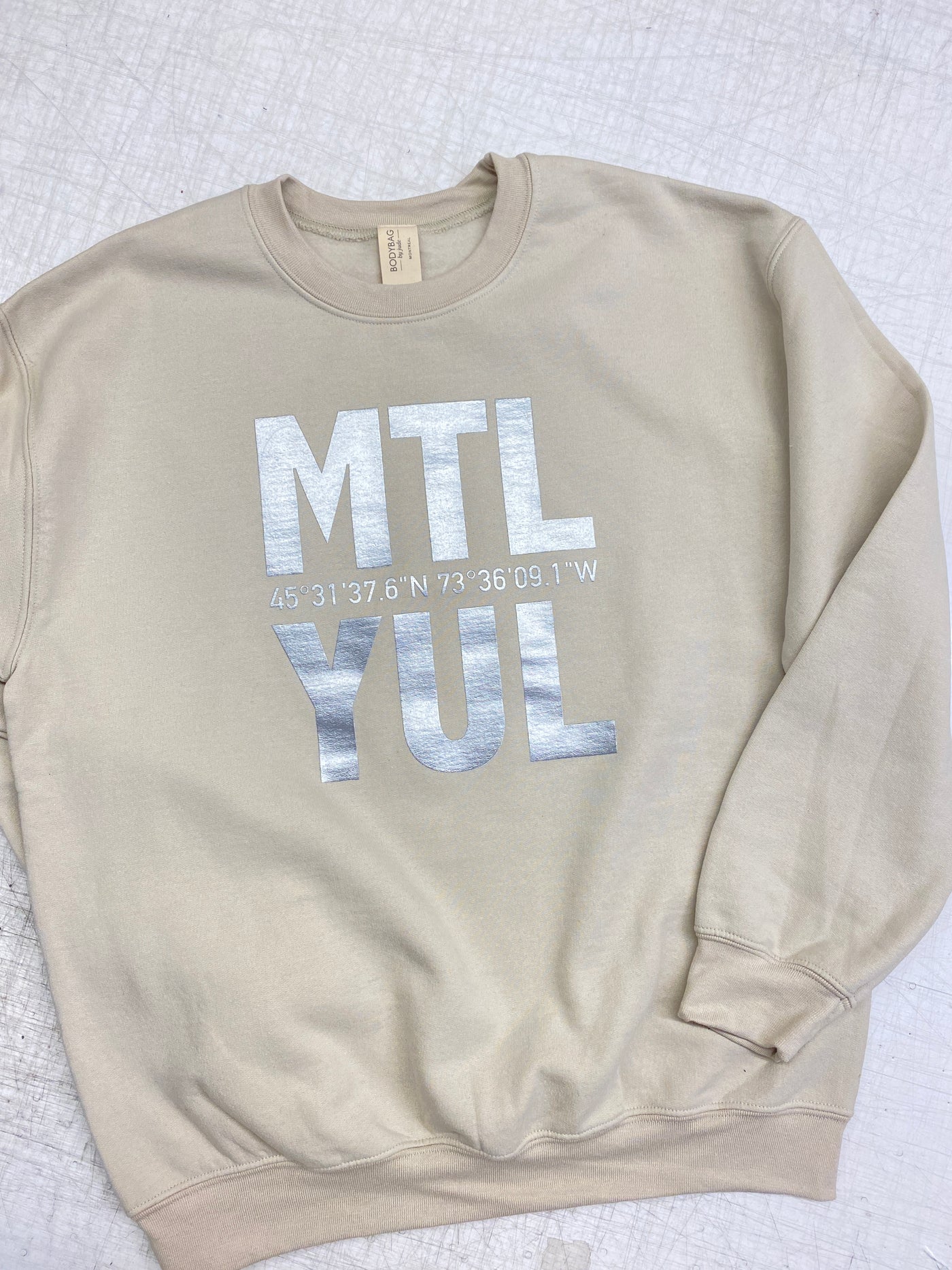 PRINTED CREWNECK - MTL/YUL