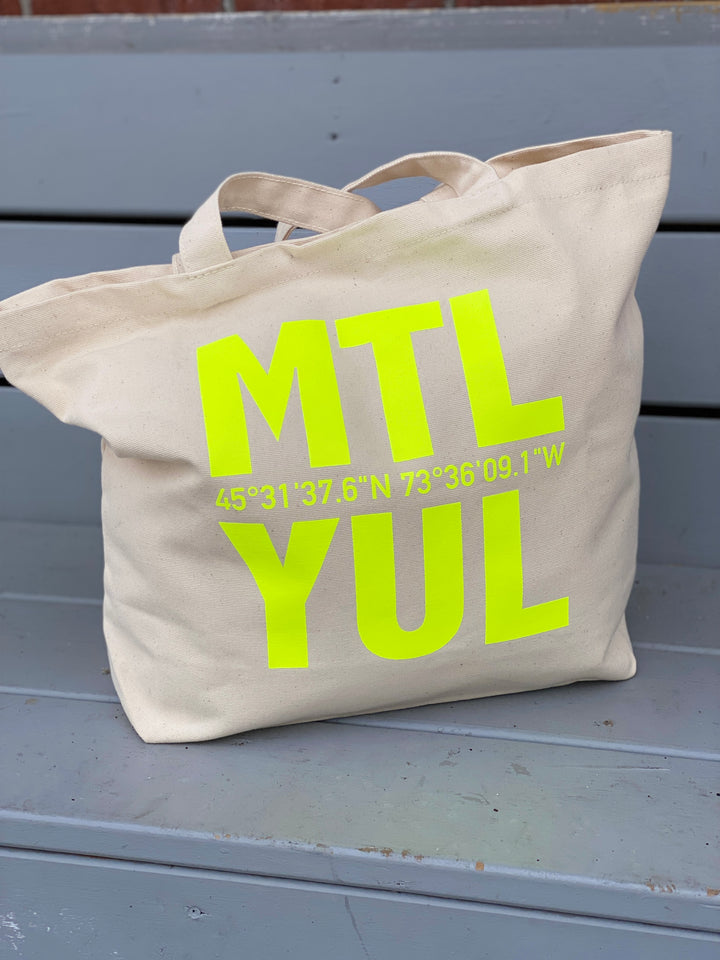 Cotton Tote Bag - MTL/YUL