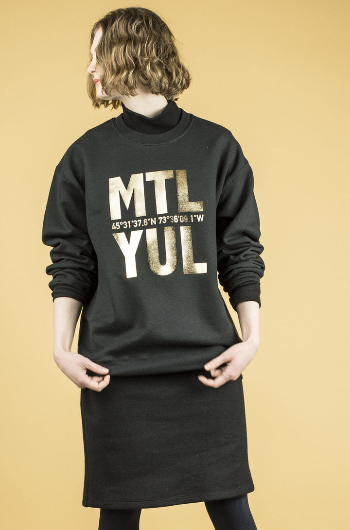 PRINTED CREWNECK - MTL/YUL